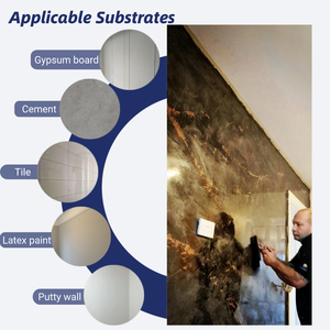 Pintura de Lujo Blue Kingfisher Venetian Plaster, Revestimiento Líquido Ecológico y Estético, <span class=keywords><strong>Estuco</strong></span> Veneziano - Product Image 5