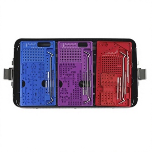 ชุดแผ่นล็อคกระดูกขนาดเล็กสำหรับการผ่าตัด ยี่ห้อ Grip Surgical คุณภาพสูง ผลิตจากเหล็กกล้า สำหรับการผ่าตัดกระดูกและข้อ  พร้อมด้ามจับแบบแมนนวล รับประกัน 3 ปี - Product Image 6