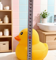 Duck Squishy Géant Jaune Best-Seller - Jouet Anti-Stress à Remontée Lente pour Soulager le Stress