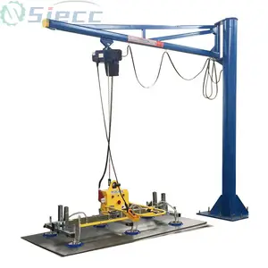 Heavy duty electric mobile vacuum lifter for handling and lifting metal sheets up to 1000kg