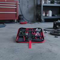 OEM ODM Personnalisé Lot de 5 outils de réparation automobile : Pince à colliers de serrage droite, Barre de déconnexion courbée, Ouvre-phare
