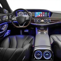 Lumière d'ambiance LED sportive 64 couleurs 12V 10W Installation facile Garantie 1 an Amélioration pour Mercedes Classe C Coupé 2015-2021
