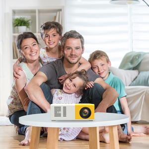 Vuelos baratos de China bajo <span class=keywords><strong>precio</strong></span> pequeño micro LCD hogar al aire libre pico portátil de bolsillo LED mini proyector J9 para teléfono móvil smartphone - Product Image 6