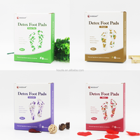 Nouveau 2 en 1 Healthcare Adhesive Cleansing Detox Foot Pads Herbal Foot Detox Patch