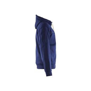 BLAKLADER - 493325148900S Sudadera con forro azul marino-EAN 7330509515822 WORK HOODIES - Product Image 4
