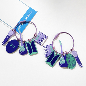 Wholesale Custom J-HOPE JIMIN JK Youth Acrylic Double-Sided <b>Key</b> <b>Ring</b> Pendant UV Printing Fashion Trend Souvenir - Product Image 1