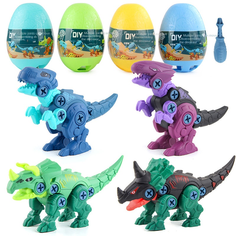 matching eggs toys dino