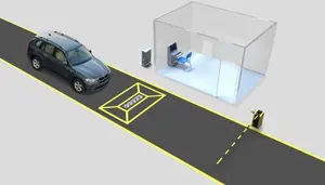 Pro_Contrastech GIGE Vision 2K 4K Line Scan camera UVSS veicolo sistema di scansione di ispezione inferiore per la sicurezza delle auto