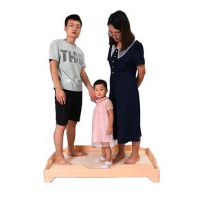 Letto <span class=keywords><strong>Montessori</strong></span> in Legno, Arredamento Prescolare, Letto a Terra Impilabile per Bambini - Product Image 4