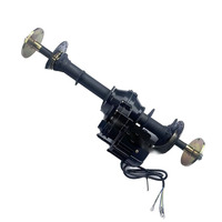 HANBON modifié électrique trois roues quatre roues Go-Kart plage Buggy différentiel essieu arrière 48V/60V moteur demi-arbre 82cm