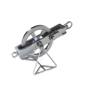 Oil Well Wirline/Slickline Operation Top/ Bottom Sheave 16" hay Pulley - Product Image 4