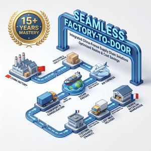 Service de Consolidation d'Expéditions DDP <span class=keywords><strong>Chine</strong></span>-France – Transitaire Professionnel de 15 Ans d'Expérience – Logistique Maritime et Aérienne Fiable - Product Image 4