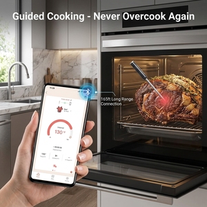 Thermomètre <span class=keywords><strong>à</strong></span> <span class=keywords><strong>viande</strong></span> intelligent sans fil Bluetooth <span class=keywords><strong>pour</strong></span> cuisson <span class=keywords><strong>à</strong></span> distance, <span class=keywords><strong>four</strong></span>, grill, <span class=keywords><strong>sonde</strong></span> numérique - Product Image 4