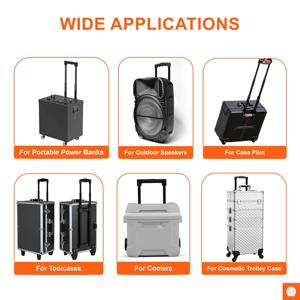 กระเป๋าเดินทางแบบมีล้อลาก Tianyu ปรับได้ ทนทาน กันน้ำ รับน้ำหนักได้มาก พร้อมหูหิ้วแบบยืดหดได้ - Product Image 6