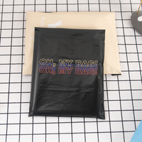 100% biodégradable noir 10x13 pouces vêtements Polymailer sacs d'expédition enveloppes en plastique personnalisées sacs d'emballage d'expédition