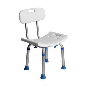 Chaise de douche Vikangsheng avec dossier réglable en hauteur, tabouret de salle de bain pour personnes âgées et femmes enceintes - Product Image 2