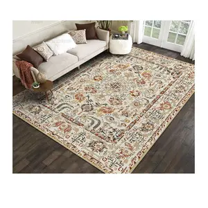 מותאם אישית בציר ענק מצחיק מודפס שטיחים לסלון ריצוף שטיח שטיח