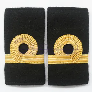 Épaulettes de haute qualité-Épaule Royal Navy Ranks Slide Gold Braids