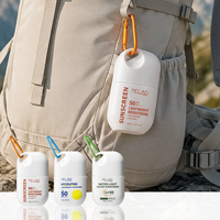 Protector Solar Facial SPF 50 de Amplio Espectro UVA/UVB, Ligero e Hidratante, con Ácido Hialurónico y Centella Asiática, Marca Privada