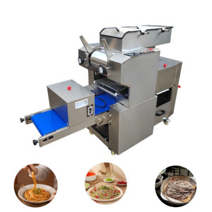 Machine à nouilles électrique haute vitesse avec dispositif de saupoudrage automatique de farine pour la production de nouilles fraîches en boutique - Product Image 1