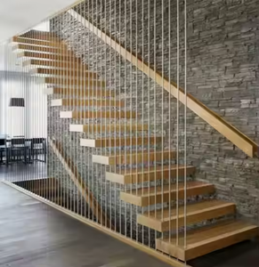 Scale Fluttuanti per Interni Moderne in Legno con Mono-Trave Invisibile Personalizzate Design di Scale per Interni - Product Image 6