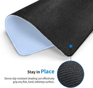 Tapis de Souris Anime XYDAN 8 Arcs en Caoutchouc Bleu 8,3x10,3 Pouces, Moule Exclusif, Accessoire de Bureau pour Usage Professionnel, Protection de Bureau en Stock - Product Image 3