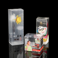Boîte d'emballage en PP avec conception de languette personnalisée, coque de présentation en plastique semi-transparente et étanche pour l'emballage des produits