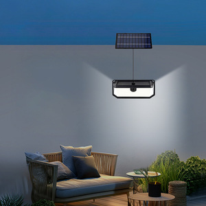 Lámpara Solar de Pared, Tira Larga, Ángulo de Haz de 20 Grados, Luz Exterior Impermeable con Sensor de Movimiento, Activación Automática al Anochecer - Product Image 2