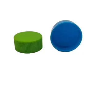 Customized color 33-410 pp plastic screw cap with PE inner