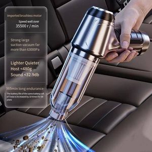 <span class=keywords><strong>Aspirateur</strong></span> souffleur portable mini rechargeable haute puissance, <span class=keywords><strong>sans</strong></span> <span class=keywords><strong>fil</strong></span>, pour la maison, le bureau <span class=keywords><strong>et</strong></span> le nettoyage de voiture - Product Image 2