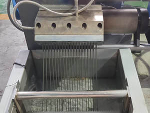 PP HDPE PC <span class=keywords><strong>PET</strong></span> PVC polystyrène EPS EVA produisant un moteur à granulés Machine de recyclage de granulateur compacteur à vis unique PLC - Product Image 4