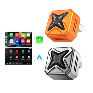 Adaptateur Carplay sans fil 2in1 sans retard Prise USB Carplayer Appel Car Play Wifi Dongle Android Auto Box pour Apple Byd <span class=keywords><strong>Vw</strong></span> Polo - Product Image 1