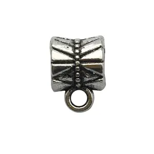 Tibetan Silver DIY Jewelry Component Three-way Connector Clasp Handmade Jewelry Accessories 6x9 for Bracelets Necklaces
