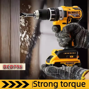 <span class=keywords><strong>Trapano</strong></span> Avvitatore a Batteria <span class=keywords><strong>DEWALT</strong></span> DCD796 agli Ioni di Litio, Coppia Regolabile, Compatto, Portatile, Impugnatura Ergonomica, Funzione Martello - Product Image 3
