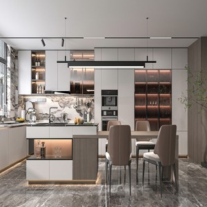 Bancone Bar Personalizzato in Legno <span class=keywords><strong>di</strong></span> Quercia Massello, Ecologico, Durevole, Facile da Pulire, Stile Moderno, Arredamento Interno - Product Image 5