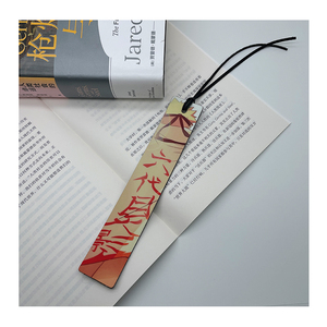 Hochwertige Sublimations-Lesezeichen aus PU-Leder in Schwarz, Modern und Wiederverwendbar für Individuellen Aufdruck und Werbezwecke - Product Image 2