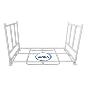 Estanterías de Almacenamiento Industriales Plegables de Alta Resistencia, Apilables, Móviles, Desmontables, de Acero Galvanizado para Almacenamiento de Neumáticos - Product Image 5