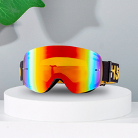 Aimant sans monture Uv Protect logo personnalisé Fast Racing Dirt Bike Moto Lunettes Gafas Moto Lunettes Masque Motocross goggle