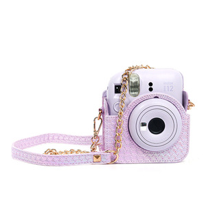 Casing kamera kulit PU portabel pelindung baru 2024 untuk kamera instan Fujifilm <span class=keywords><strong>Instax</strong></span> Mini 12 dengan Album foto - Product Image 6