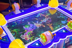 Machine de jeu d'arcade de pêche Ocean Hunting Fishing 55 pouces, 6 joueurs, pour enfants - Product Image 4