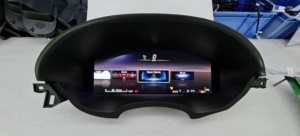 Bosstar 12.<span class=keywords><strong>3</strong></span> pouces jauge d'huile Instrument voiture LCD tableau de bord cluster numérique pour Benz CLS 2012-2017 RHD compteur de vitesse de voiture - Product Image 4