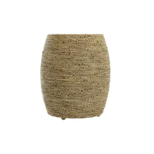 Repose-pieds en corde de chanvre 45x45x52cm NATUREL - Product Image 5