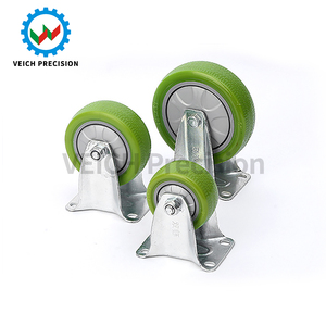 3/<strong>4</strong>/<strong>5</strong> <strong>Inch</strong> Furniture Caster Soft Rubber Universal Wheel Swivel Caster Roller Wheel for Platform <strong>Trolley</strong> Accessories - Product Image 6