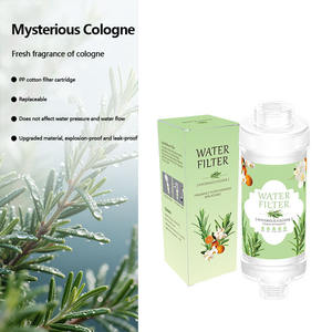 Filtro <span class=keywords><strong>de</strong></span> ducha <span class=keywords><strong>de</strong></span> aromaterapia antifugas mejorado con cartucho <span class=keywords><strong>de</strong></span> eliminación <span class=keywords><strong>de</strong></span> cloro <span class=keywords><strong>de</strong></span> algodón PP reemplazable con 6 fragancias - Product Image 5