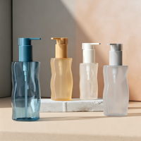 En stock, nouvelle bouteille à pompe en PET de 100 ml, 150 ml, 200 ml, 250 ml, pour lotion cosmétique, lait corporel, emballage pour soins de la peau, bouteille vide