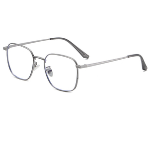 Gafas Ópticas Modernas de Metal Cuadradas para Hombre y Mujer, Gafas con Protección Contra la Radiación del Ordenador, <span class=keywords><strong>Fotocromáticas</strong></span>, Anti Luz Azul, Monturas Ópticas - Product Image 3