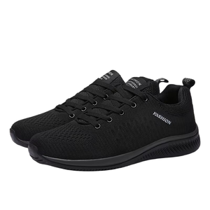 Zapatillas Deportivas de Punto a la Moda, Ligeras, Transpirables, Cómodas para Caminar, Zapatos Casuales Deportivos para Hombre, Primavera Otoño - Product Image 2