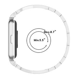 Correa deportiva <span class=keywords><strong>2</strong></span> en 1 para Samsung para Galaxy <span class=keywords><strong>Watch</strong></span> <span class=keywords><strong>Fit</strong></span> 3, correa de reloj de acero metálico con funda, Correa para Samsung <span class=keywords><strong>Fit</strong></span> 3 - Product Image 6