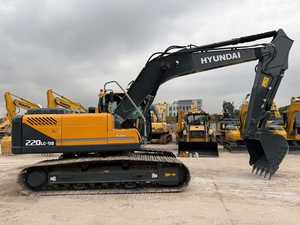 Construction <b>Machinery</b> 22 Tons Used <b>Excavator</b> Caterpillar HYUNDAI 220-9S Crawler <b>Excavator</b> Original China - Product Image 5