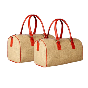 Bolsa de Yute para Compras con Bonito Estampado, Producto de Alta Calidad, Bolsa de Lona Hecha de Yute, Fabricada en Bengala Occidental, India - Product Image 5